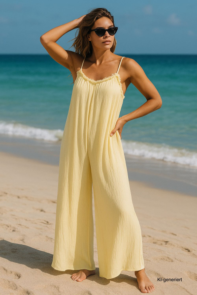 Jumpsuit/Overall Größe 36 - 42 gelb - reduziert von € 34,90 auf € 29,90